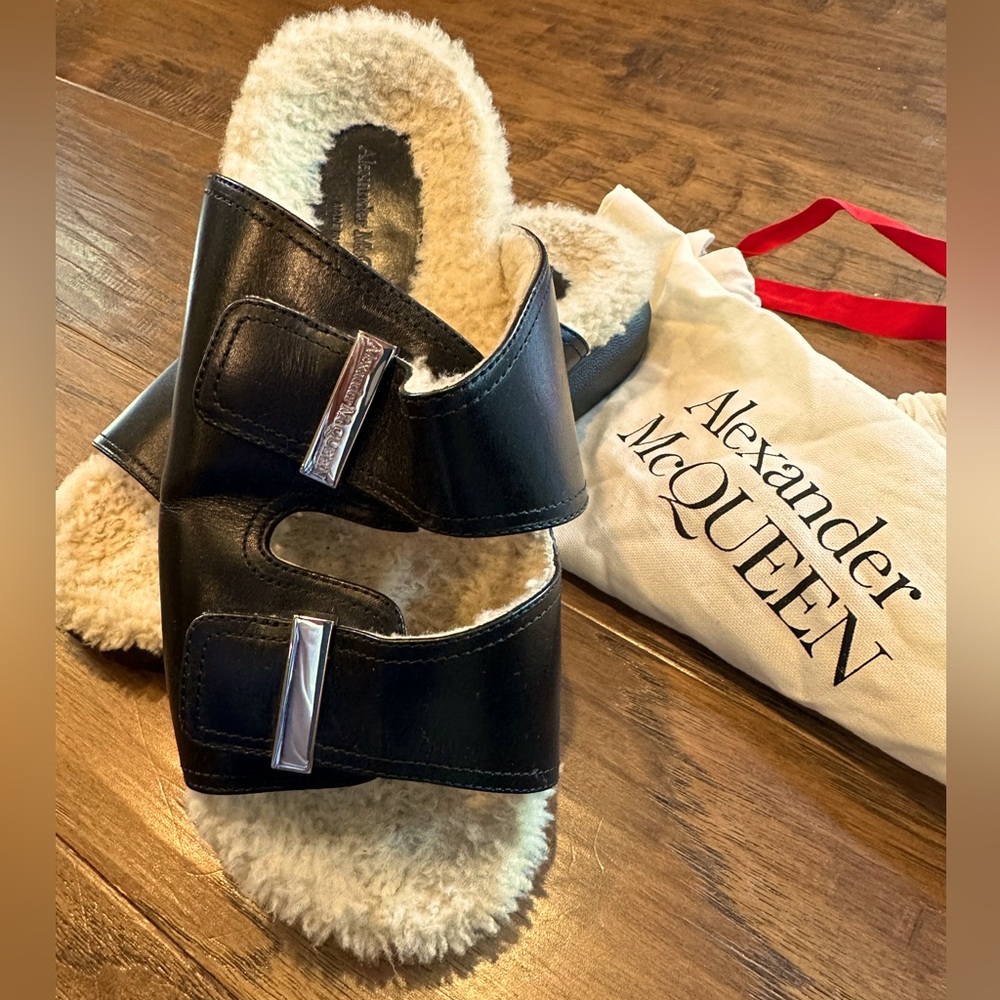 alexander mcqueen slides